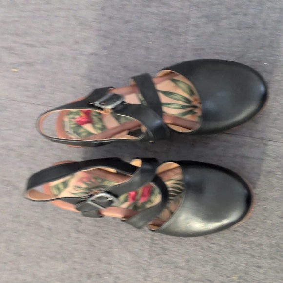 BOC platform slingback mary Jane mules worn once size 8 - Picture 3 of 8